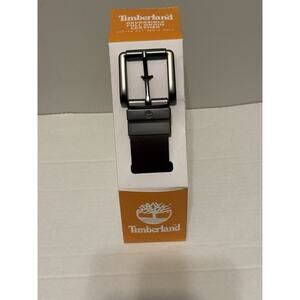 Timberland Reversible Leather Belt Full Grain Cut to Fit 32" to 44" Brown/Black